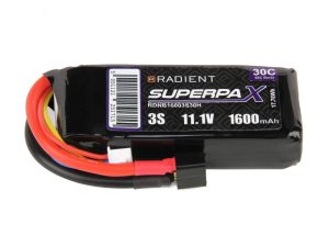 Radient LiPo 3S 1600mAh 11.1V 30C Deans (HCT)