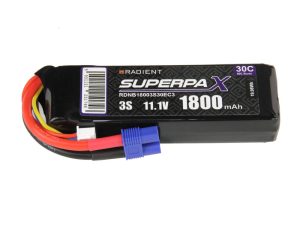 Radient LiPo 3S 1800mAh 11.1V 30C EC3
