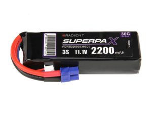 Radient LiPo 3S 2200mAh 11.1V 30C EC3