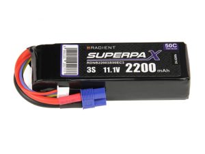 Radient LiPo 3S 2200mAh 11.1V 50C EC3