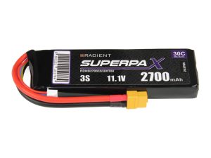 Radient LiPo 3S 2700mAh 11.1V 30C XT60