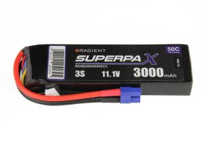 Radient LiPo 3S 3000mAh 11.1V 50C EC3