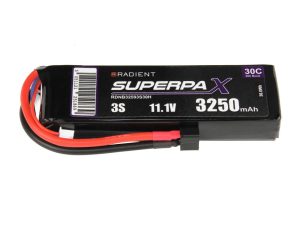 Radient LiPo 3S 3250mAh 11.1V 30C Deans (HCT)
