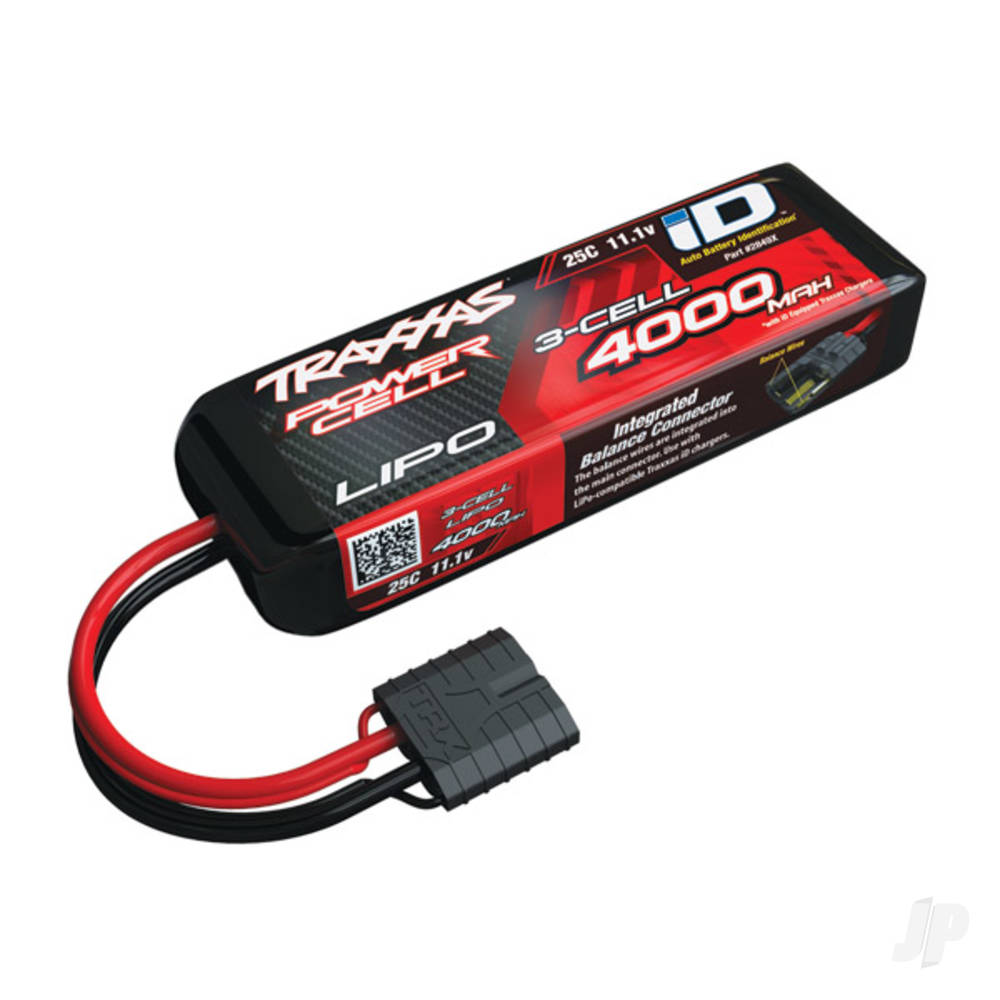 Traxxas LiPo 3S 4000mAh 11.1V 25C iD Power Cell Battery