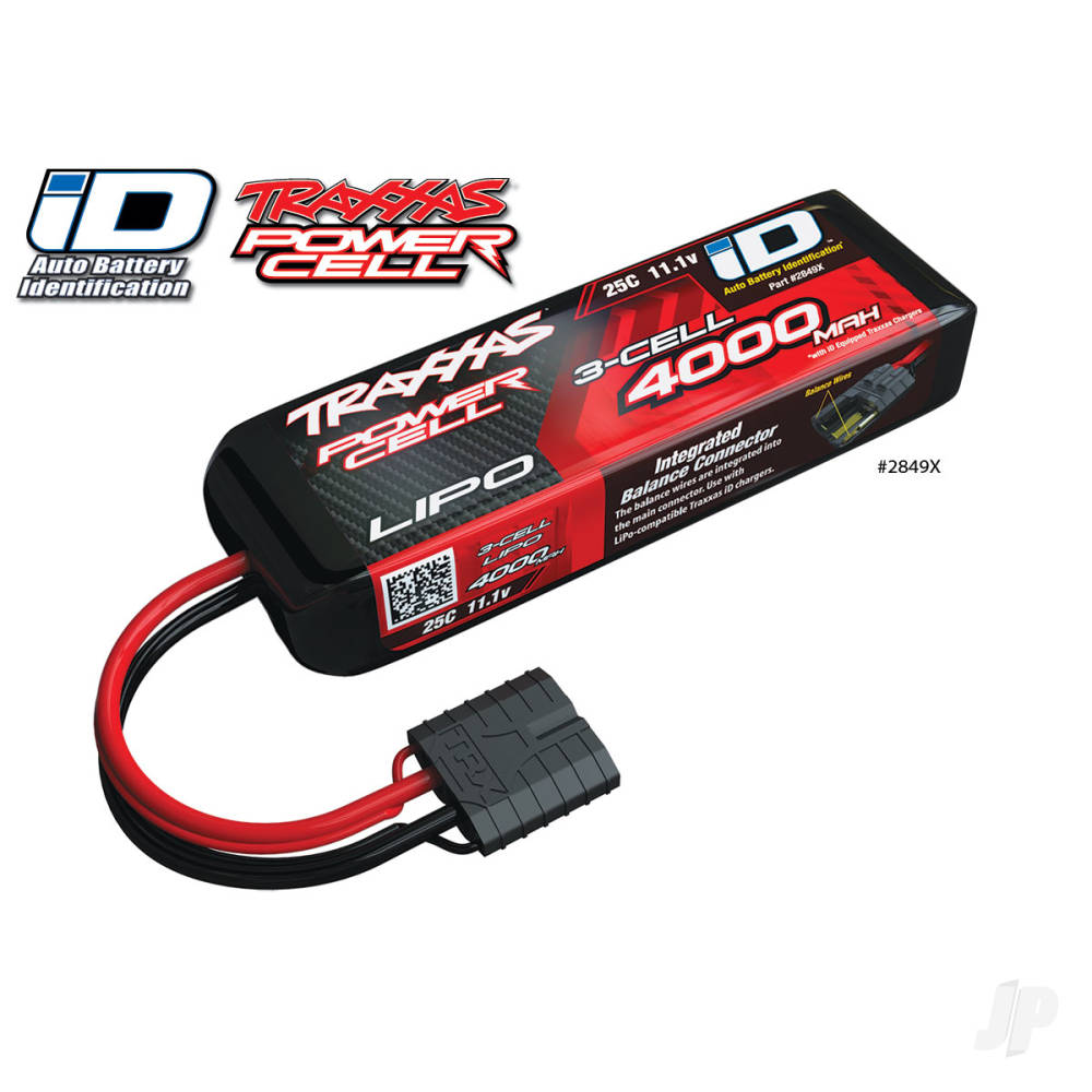 Traxxas LiPo 3S 4000mAh 11.1V 25C iD Power Cell Battery - Image 5