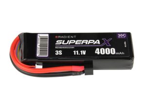 Radient LiPo 3S 4000mAh 11.1V 30C Deans (HCT)