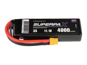 Radient LiPo 3S 4000mAh 11.1V 30C XT60
