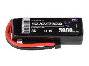 Radient LiPo 3S 5000mAh 11.1V 30C Deans (HCT)
