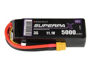 Radient LiPo 3S 5000mAh 11.1V 30C XT60