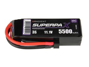 Radient LiPo 3S 5500mAh 11.1V 30C Deans (HCT)