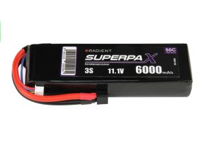 Radient LiPo 3S 6000mAh 11.1V 50C Deans (HCT)