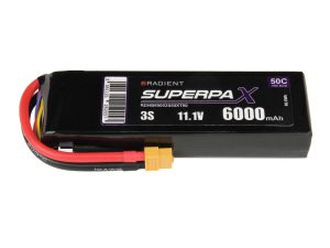 Radient LiPo 3S 6000mAh 11.1V 50C XT60