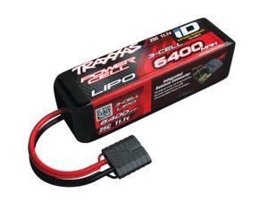 Traxxas LiPo 3S 6400mAh 11.1V 25C iD Power Cell Battery