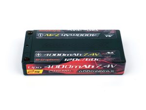 Arrowmax Lipo 4000mAh 1/12 - 7.4V - 60/120C Si-Graphene