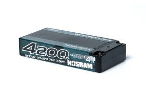 Nosram LiPo 4200mAh HV Hyper LCG Mod Shorty-Graphene-4.1