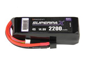 Radient LiPo 4S 2200mAh 14.8V 50C Deans (HCT)