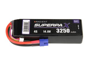 Radient LiPo 4S 3250mAh 14.8V 50C EC3