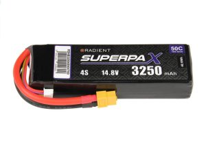 Radient LiPo 4S 3250mAh 14.8V 50C XT60