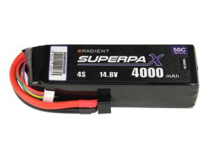 Radient LiPo 4S 4000mAh 14.8V 50C Deans (HCT)