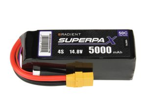 Radient LiPo 4S 5000mAh 14.8V 50C XT90