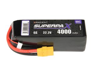 Radient LiPo 6S 4000mAh 22.2V 50C XT90