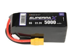 Radient LiPo 6S 5000mAh 22.2V 50C XT90