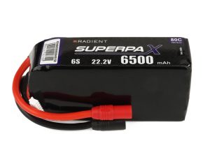 Radient LiPo 6S 6500mAh 22.2V 80C AS150