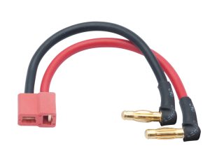 LRP Lipo H/C Adaptor Wire-4mm Male Plug-US