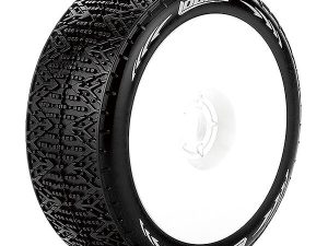 LOUISE RC B-PHANTOM 1/8 FR/RR SOFT HEX 17MM WHITE