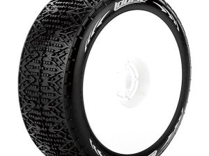 LOUISE RC B-PHANTOM 1/8 FR/RR SUPER SOFT HEX 17MM WHITE