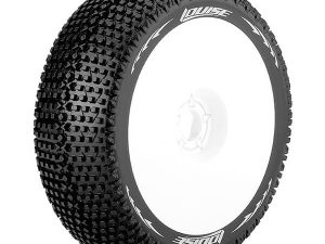 LOUISE RC B-TURBO 1/8 FR/RR SOFT HEX 17MM WHITE