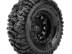 LOUISE RC CR MALLET 1/18,1/24 FR/RR 1.0" CRAWLER TYRE/WHEELS