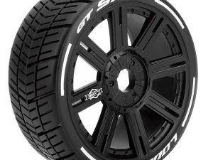 LOUISE RC GT-SHIV 1/8 FR/RR SOFT HEX 17MM SPOKE BLACK