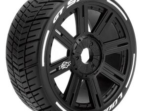 LOUISE RC GT-SHIV 1/8 FR/RR SUPER SOFT HEX 17MM SPOKE BLACK