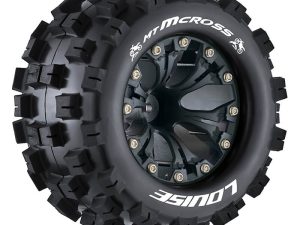 LOUISE RC MT-MCROSS 1/10 SOFT 1/2 OFFSET BLACK GP JATO 2WD