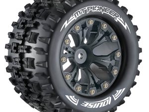 LOUISE RC MT-PIONEER 1/10 SOFT 0 OFFSET BLACK EP STAMPEDE