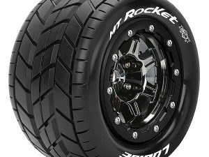 LOUISE RC MT-ROCKET T-MAXX SOFT 1/2" OFFSET HEX 17MM BLACK CHROME