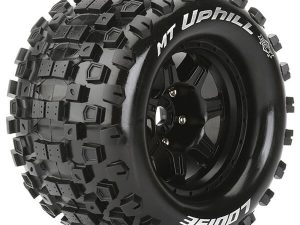 LOUISE RC MT-UPHILL 1/8 SPORT 0" OFFSET HEX 17MM BLACK
