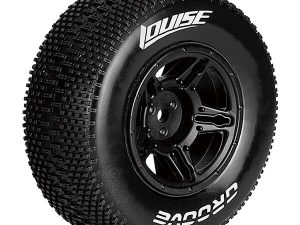 LOUISE RC SC-GROOVE 1/10 RR SUPER SOFT SLASH RR , SLASH 4*4 BLACK