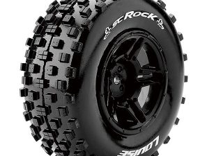 LOUISE RC SC-ROCK 1/10 RR SOFT SLASH RR, SLASH 4*4 F/R BLACK