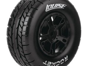 LOUISE RC SC-ROCKET 1/10 RR SOFT SLASH RR , SLASH 4*4 F/R BLACK