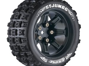 LOUISE RC ST-JUMBO 1/10 SOFT HEX 14MM BLACK ARRMA GRANITE 4