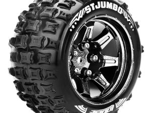 LOUISE RC ST-JUMBO 1/10 SOFT HEX 14MM BLACK CHROME ARRMA GR