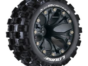LOUISE RC ST-MCROSS 1/10 SOFT 1/2 OFFSET BLACK GP JATO 2WD