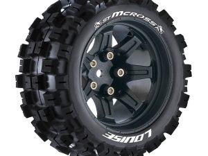 LOUISE RC ST-MCROSS 1/10 SOFT HEX 14MM BLACK ARRMA GRANITE