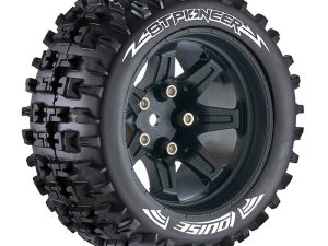 LOUISE RC ST-PIONEER 1/10 SOFT HEX 14MM BLACK ARRMA GRANITE