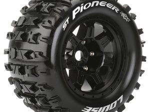 LOUISE RC ST-PIONEER 1/8 SPORT 1/2" OFFSET HEX 17MM BLACK CHROME