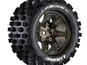 LOUISE RC ST-ROCK 1/10 SOFT H EX 14MM BLACK CHROME ARRMA GRA