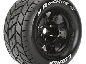 LOUISE RC ST-ROCKET 1/8 SPORT 0" OFFSET HEX 17MM BLACK