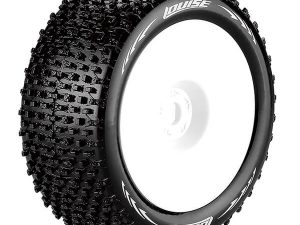 LOUISE RC T-PIRATE 1/8 FR/RR SOFT 0 OFFSET WHITE